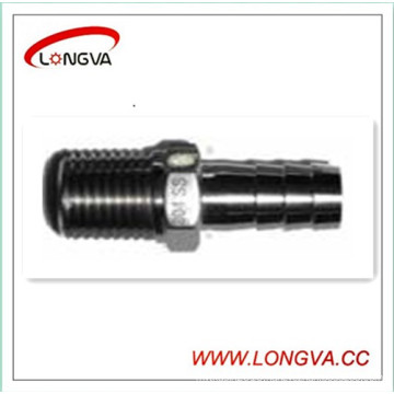 Stainless Steel Male Thread to Hose Barb Connector